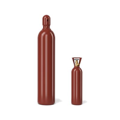 Bouteilles d'acétylène rouge-brun 5 kg et 1 kg – GlobalSoudage